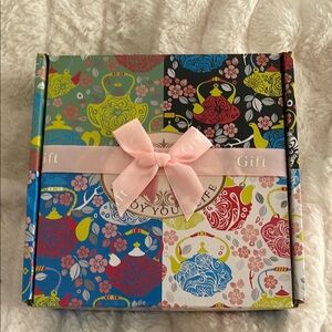 Colorful Teapot Patterned Gift Box